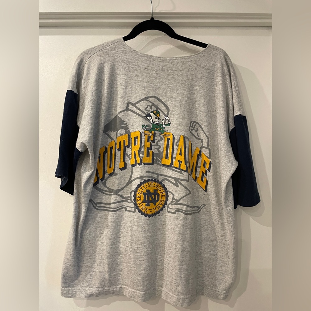 Vintage Norte Dame Baseball T